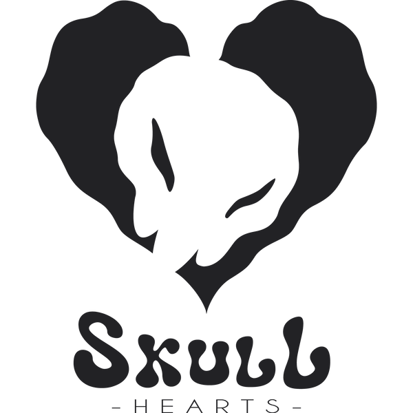 Skull Hearts/ Skull Heart Logo con texto